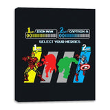 Select Screen - Canvas Wraps Canvas Wraps RIPT Apparel 16x20 / Black