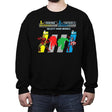 Select Screen - Crew Neck Sweatshirt Crew Neck Sweatshirt RIPT Apparel Small / Black
