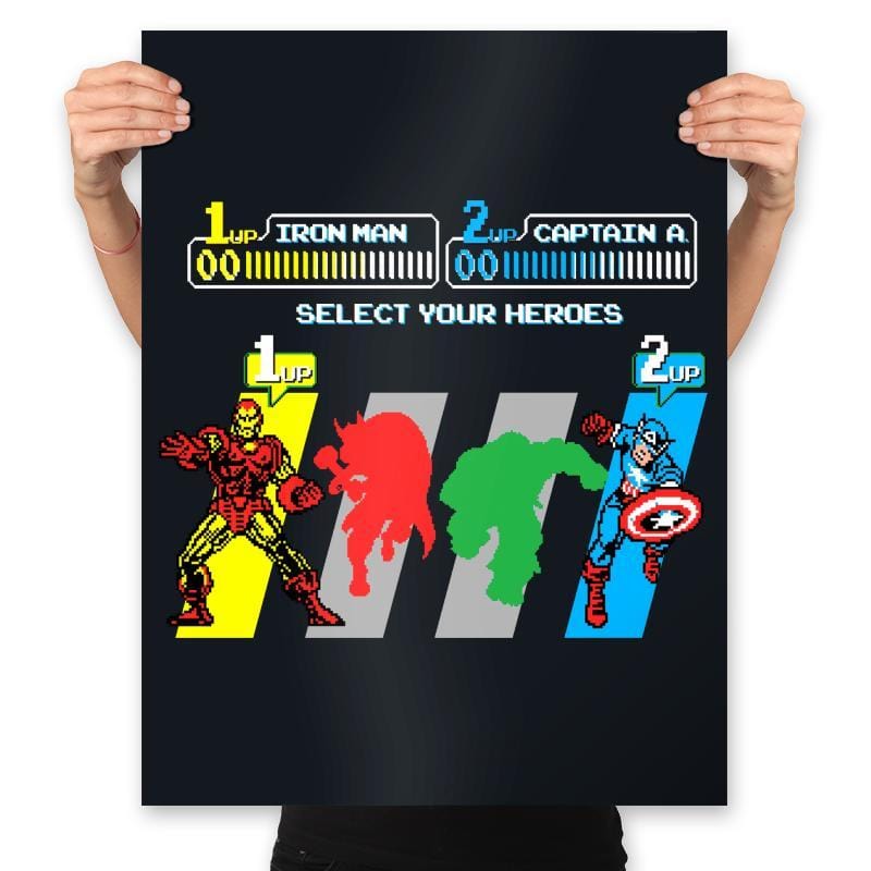 Select Screen - Prints Posters RIPT Apparel 18x24 / Black