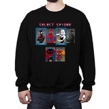 Select Spider - Crew Neck Sweatshirt Crew Neck Sweatshirt RIPT Apparel
