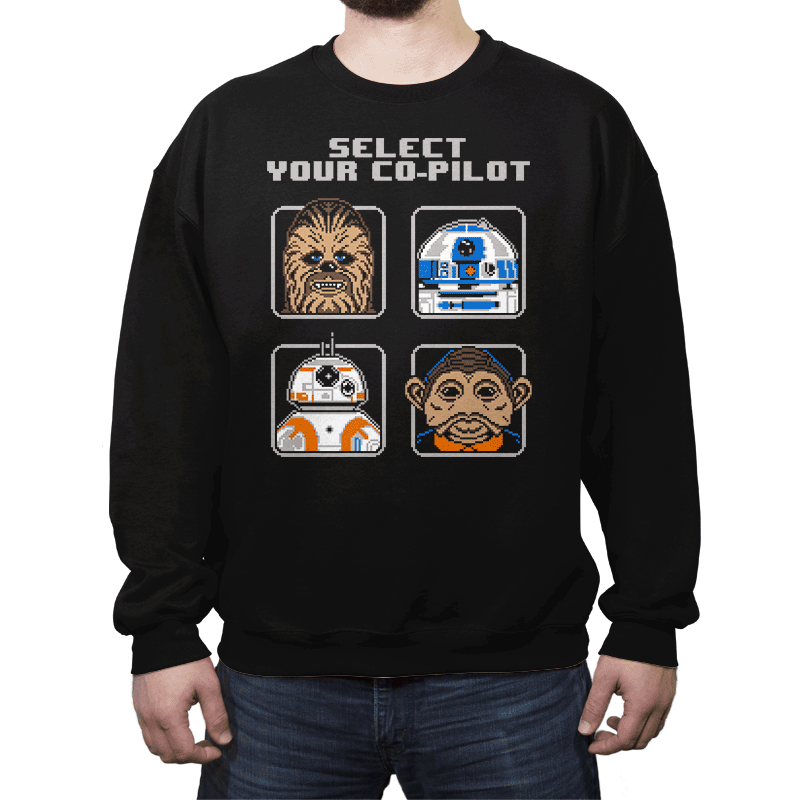 Select Your Co-Pilot - Crew Neck Crew Neck RIPT Apparel