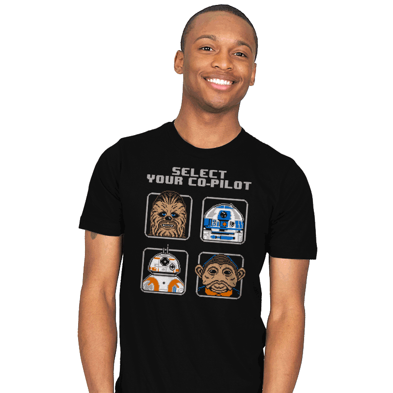 Select Your Co-Pilot - Mens T-Shirts RIPT Apparel
