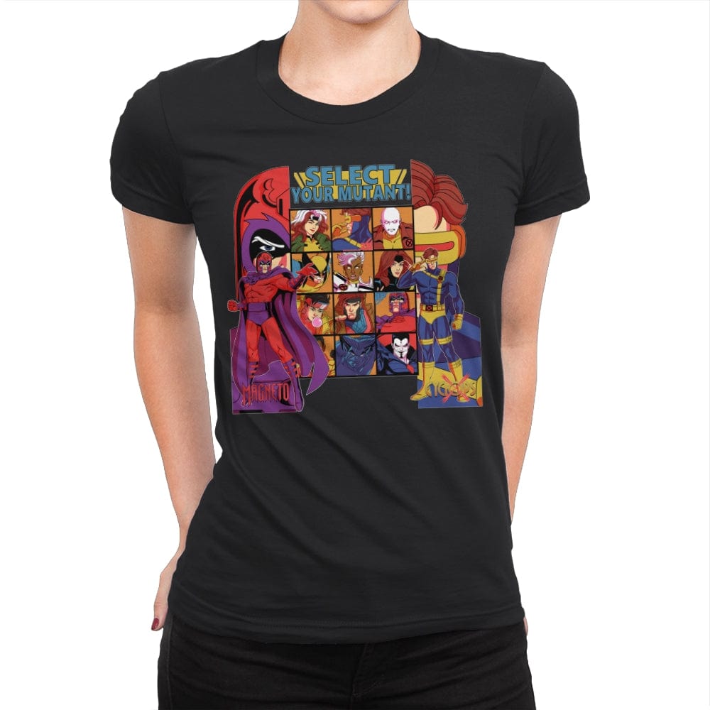 Select your Mutant! - Womens Premium T-Shirts RIPT Apparel Small / Black