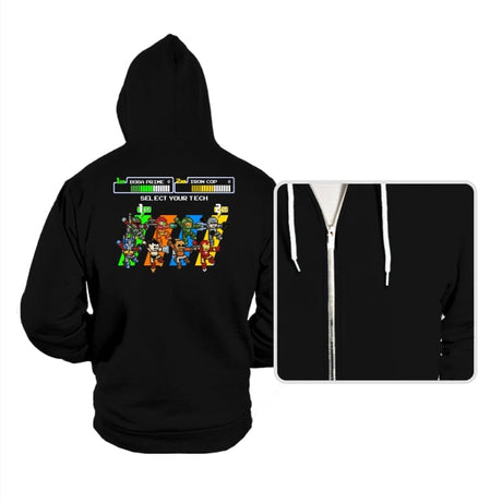Select your Tech. - Hoodies Hoodies RIPT Apparel Small / Black