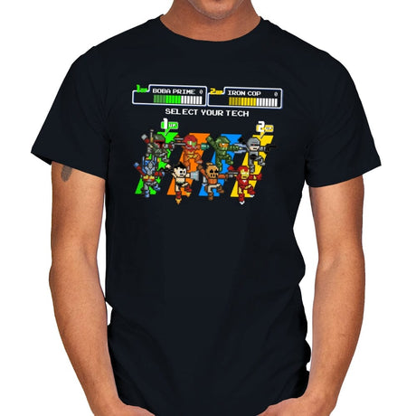 Select your Tech. - Mens T-Shirts RIPT Apparel Small / Black