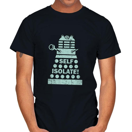 Self Isolate! - Mens T-Shirts RIPT Apparel Small / Black