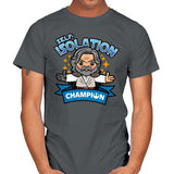 Self-Isolation Champion - Mens T-Shirts RIPT Apparel Small / Charcoal