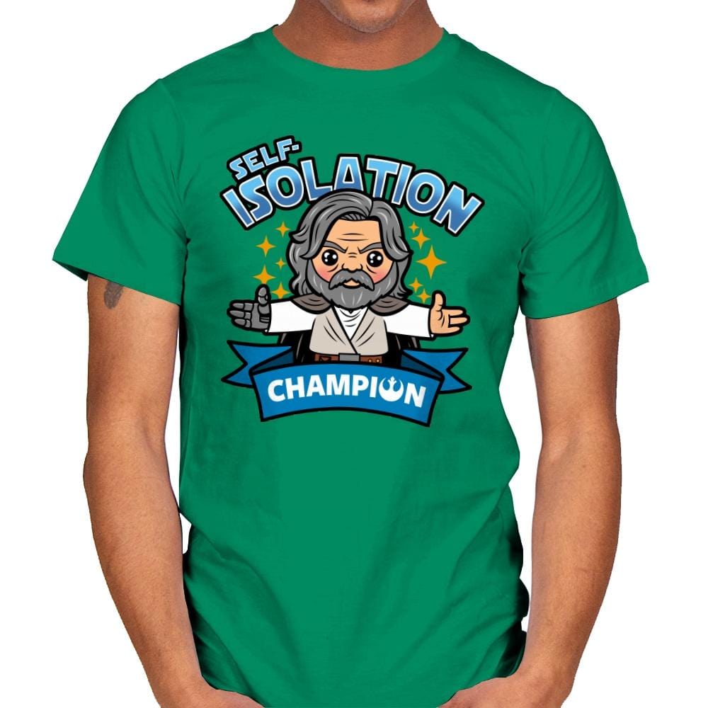 Self-Isolation Champion - Mens T-Shirts RIPT Apparel Small / Kelly
