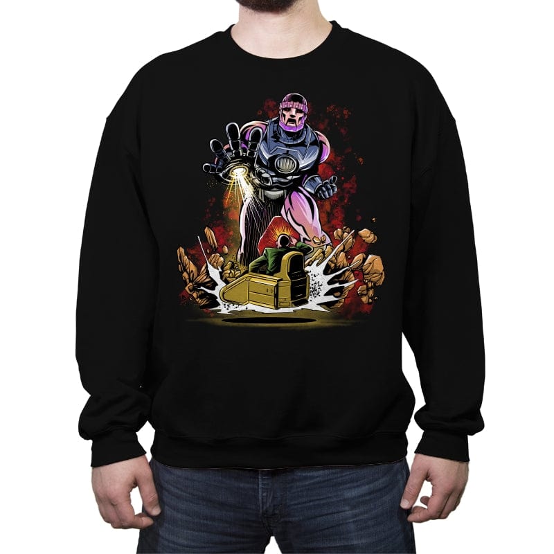 Sentinel, You Shall Not Pass - Crew Neck Sweatshirt Crew Neck Sweatshirt RIPT Apparel Small / Black