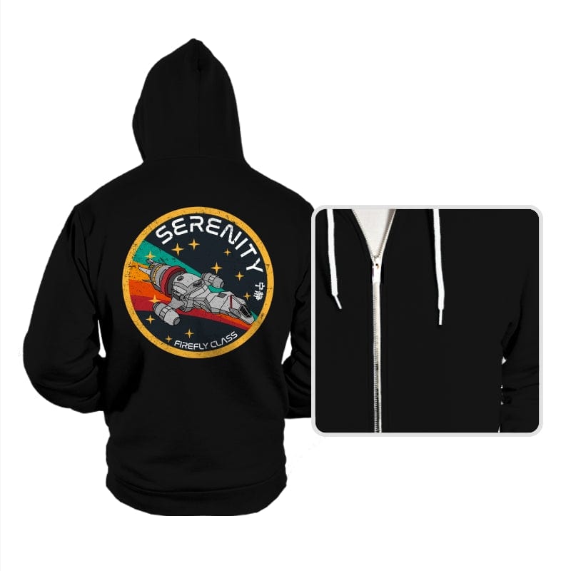 Serenity Firefly Class - Hoodies Hoodies RIPT Apparel Small / Black