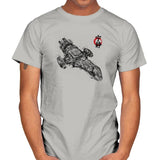 Serenity Sumi-E - Sumi Ink Wars - Mens T-Shirts RIPT Apparel Small / Ice Grey