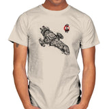 Serenity Sumi-E - Sumi Ink Wars - Mens T-Shirts RIPT Apparel Small / Natural