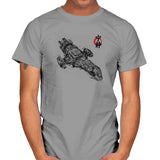 Serenity Sumi-E - Sumi Ink Wars - Mens T-Shirts RIPT Apparel Small / Sport Grey