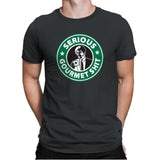 Serious Gourmet Coffee - Best Seller - Mens Premium T-Shirts RIPT Apparel Small / Heavy Metal