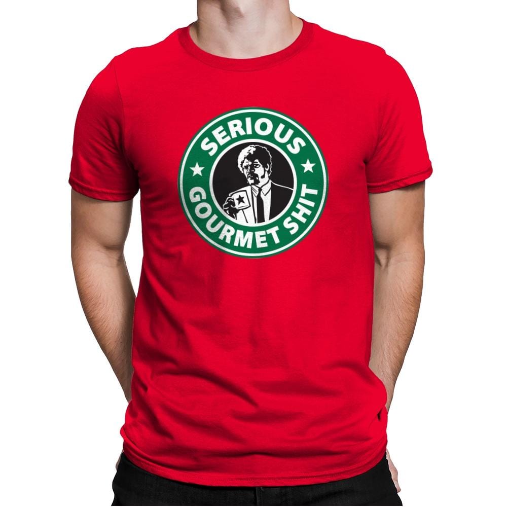 Serious Gourmet Coffee - Best Seller - Mens Premium T-Shirts RIPT Apparel Small / Red