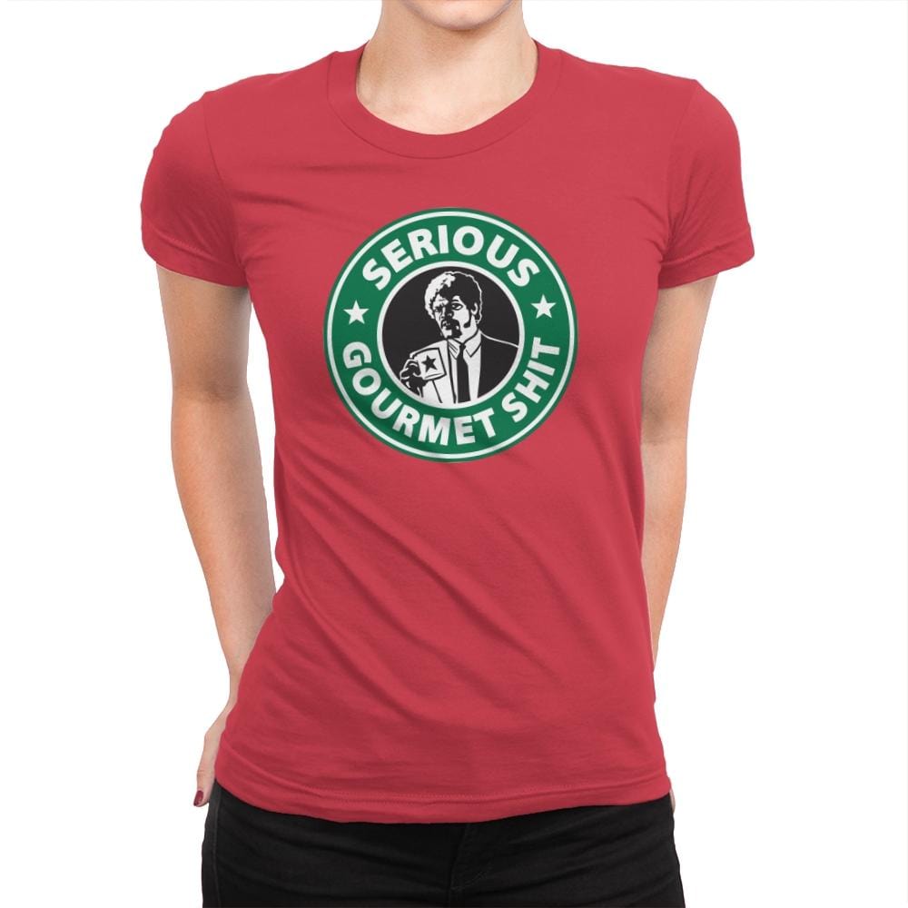 Serious Gourmet Coffee - Best Seller - Womens Premium T-Shirts RIPT Apparel Small / Red