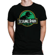 Sesame Park - Mens Premium T-Shirts RIPT Apparel Small / Black