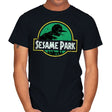 Sesame Park - Mens T-Shirts RIPT Apparel Small / Black