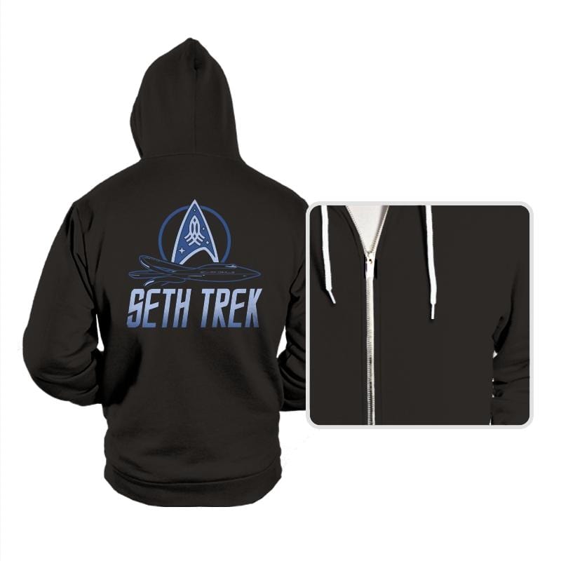 Seth Trek - Hoodies Hoodies RIPT Apparel Small / Black