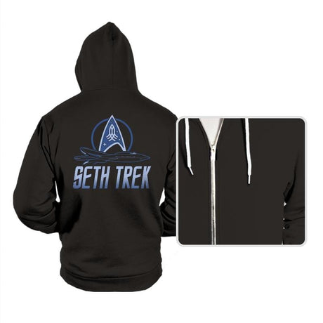 Seth Trek - Hoodies Hoodies RIPT Apparel Small / Black