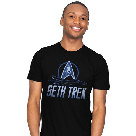 Seth Trek - Mens T-Shirts RIPT Apparel Small / Black