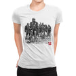 Seven Mandalorians Sumi-e - Best Seller - Womens Premium T-Shirts RIPT Apparel Small / White