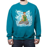 Seven's Mermaid - Crew Neck Sweatshirt Crew Neck Sweatshirt RIPT Apparel