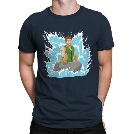 Seven's Mermaid - Mens Premium T-Shirts RIPT Apparel Small / Indigo