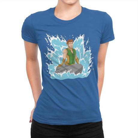 Seven's Mermaid - Womens Premium T-Shirts RIPT Apparel Small / Royal