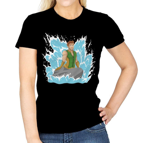 Seven's Mermaid - Womens T-Shirts RIPT Apparel Small / Navy