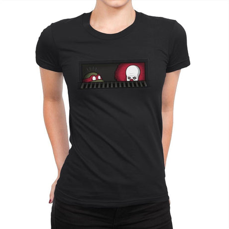 Sewermates! - Raffitees - Womens Premium T-Shirts RIPT Apparel Small / Black