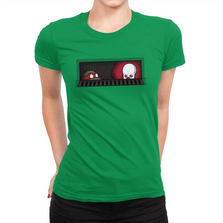 Sewermates! - Raffitees - Womens Premium T-Shirts RIPT Apparel Small / Kelly Green