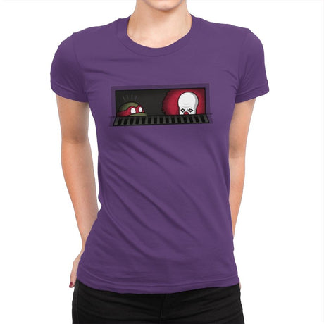 Sewermates! - Raffitees - Womens Premium T-Shirts RIPT Apparel Small / Purple Rush