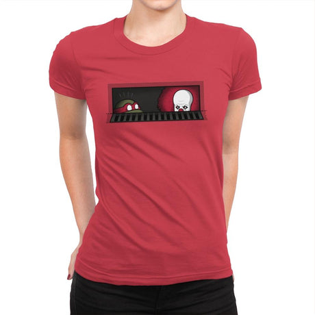 Sewermates! - Raffitees - Womens Premium T-Shirts RIPT Apparel Small / Red