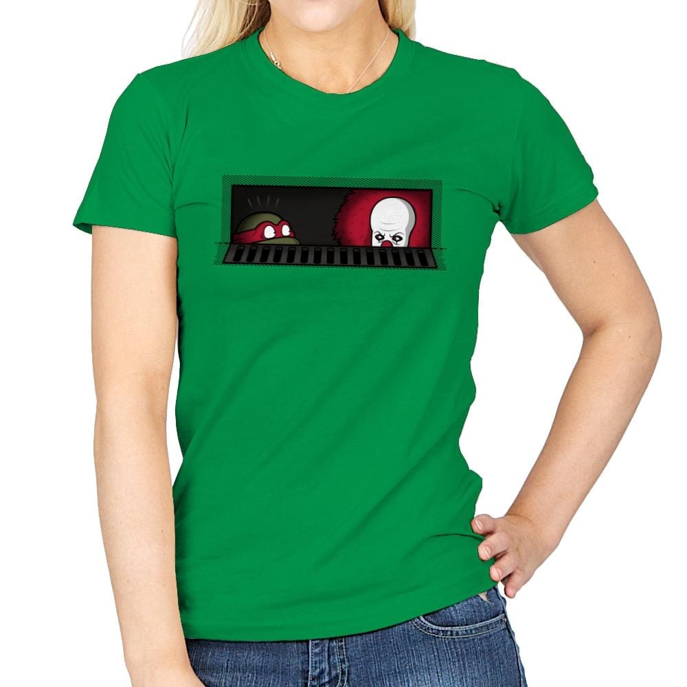 Sewermates! - Raffitees - Womens T-Shirts RIPT Apparel Small / Irish Green