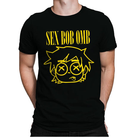 Sex Bob Omb - Mens Premium T-Shirts RIPT Apparel Small / Black