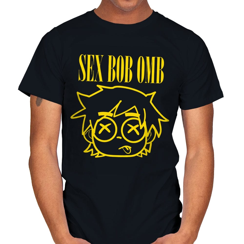 Sex Bob Omb - Mens T-Shirts RIPT Apparel Small / Black