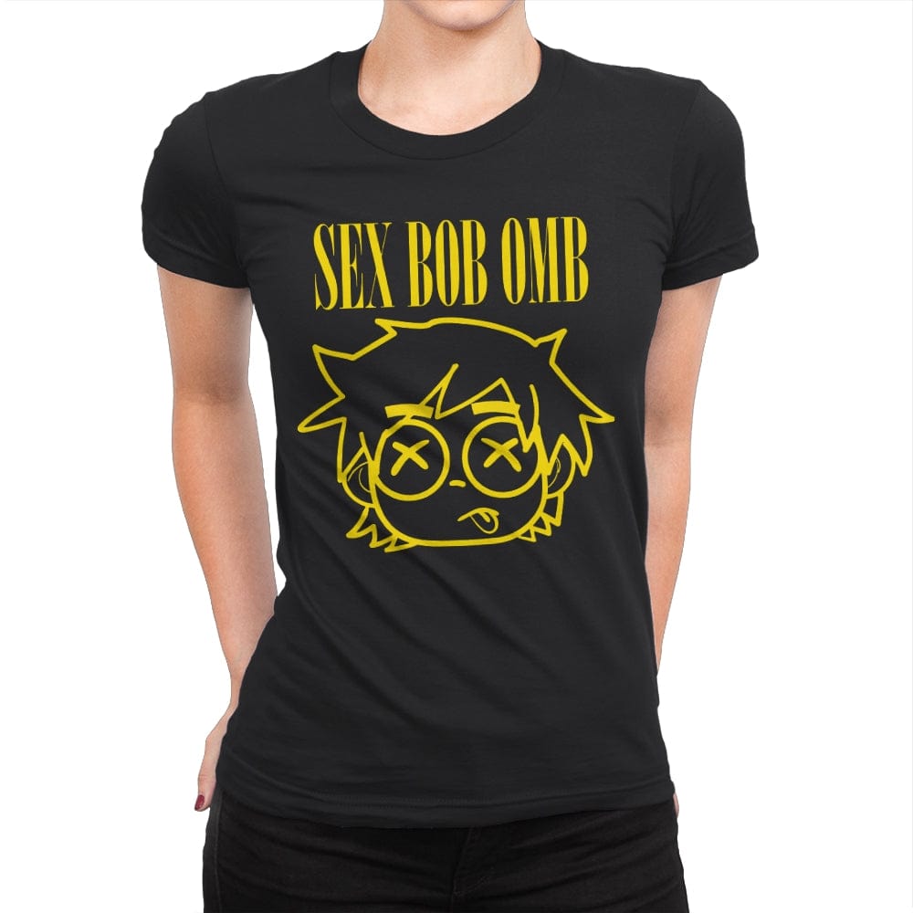 Sex Bob Omb - Womens Premium T-Shirts RIPT Apparel Small / Black