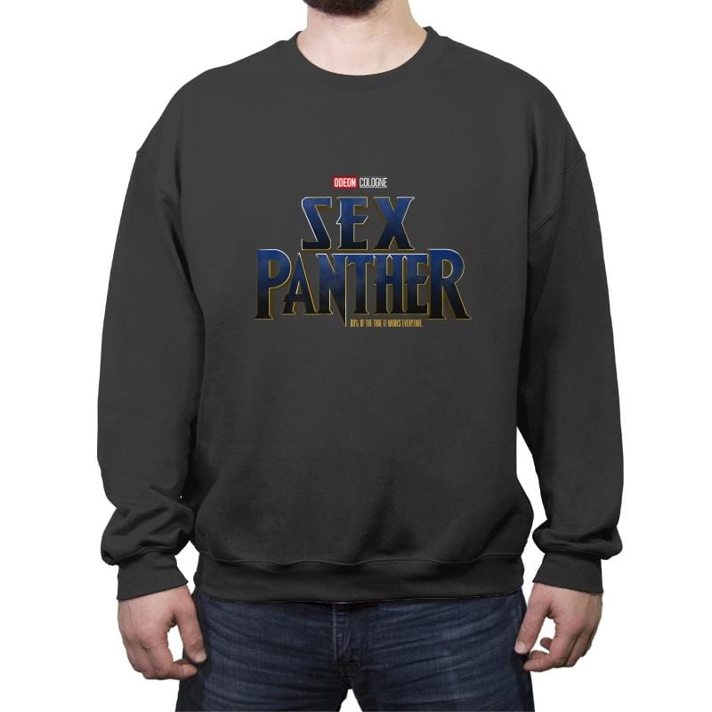 Sex Panther Cologne - Crew Neck Sweatshirt Crew Neck Sweatshirt RIPT Apparel