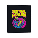 Sextual Healing - Canvas Wraps Canvas Wraps RIPT Apparel 11x14 / Black