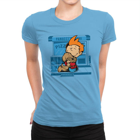 Seymour and Philip - Womens Premium T-Shirts RIPT Apparel Small / Turquoise
