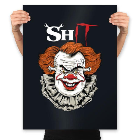 Sh-it - Prints Posters RIPT Apparel 18x24 / Black