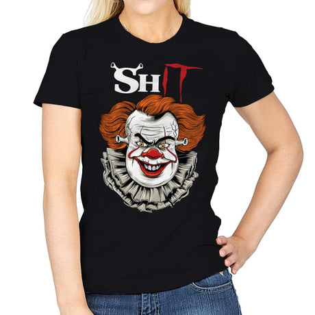 Sh-it - Womens T-Shirts RIPT Apparel Small / Black