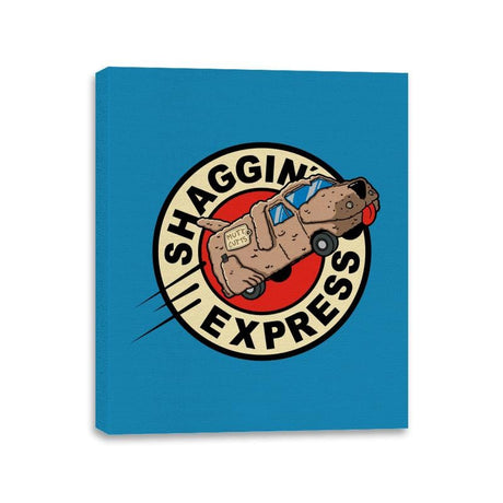 Shaggin Express - Canvas Wraps Canvas Wraps RIPT Apparel 11x14 / Sapphire