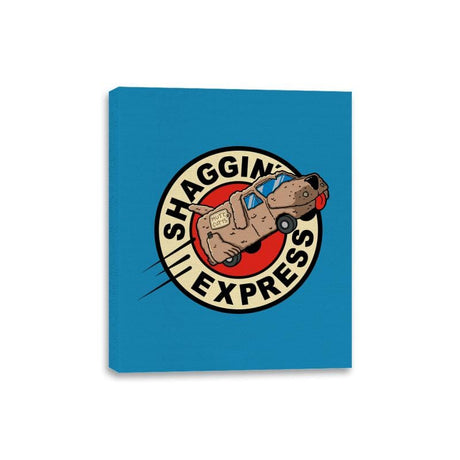 Shaggin Express - Canvas Wraps Canvas Wraps RIPT Apparel 8x10 / Sapphire