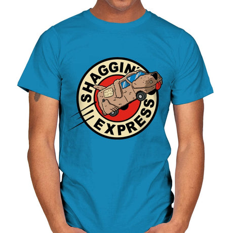 Shaggin Express - Mens T-Shirts RIPT Apparel Small / Sapphire