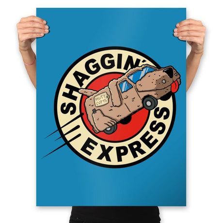 Shaggin Express - Prints Posters RIPT Apparel 18x24 / Sapphire