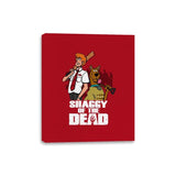 Shaggy of the Dead - Canvas Wraps Canvas Wraps RIPT Apparel 8x10 / Red