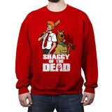 Shaggy of the Dead - Crew Neck Sweatshirt Crew Neck Sweatshirt RIPT Apparel Small / Red
