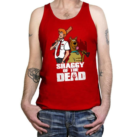 Shaggy of the Dead - Tanktop Tanktop RIPT Apparel X-Small / Red